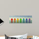 Chakra Spheres Wall Mural