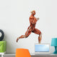 Muscle Man Running Wall Mural
