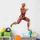 Muscle Man Running Wall Mural