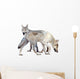 Two Wolves Wall Decal