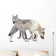 Two Wolves Wall Decal