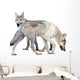 Two Wolves Wall Decal