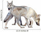 Two Wolves Wall Decal