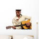 Lefty Guitar Player Wall Mural