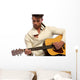 Lefty Guitar Player Wall Mural