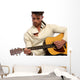 Lefty Guitar Player Wall Mural