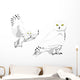 Snowy Owl Wall Mural