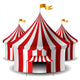 Circus tent Wall Decal