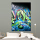 Colorful graffiti Wall Mural