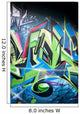 Colorful graffiti Wall Mural