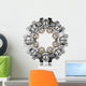 Big Gear with Small Gears Wall Decal