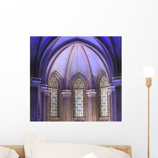Inside St Anthony of Padua Church Wall Mural