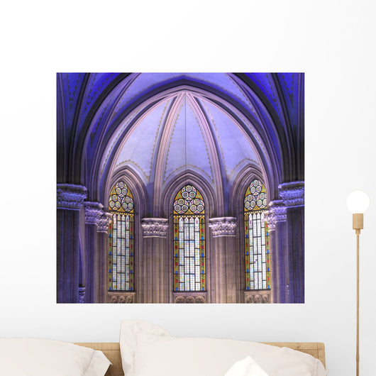 Inside St Anthony of Padua Church Wall Mural