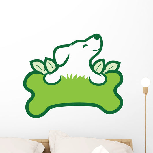 Organic Dog Wall Decal