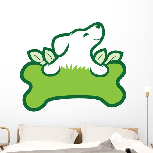 Organic Dog Wall Decal