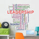 Leadership Wordcloud Wall Decal