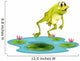 A Jumping Frog at the Pond Wall Decal