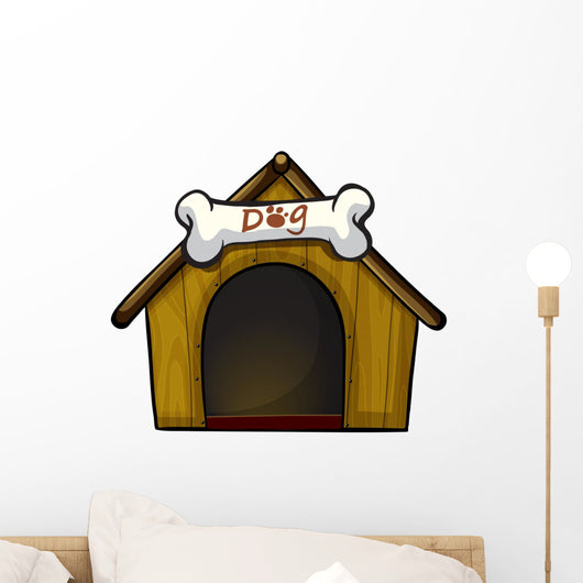 Dog House with Bone