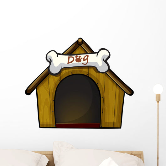 Dog House with Bone