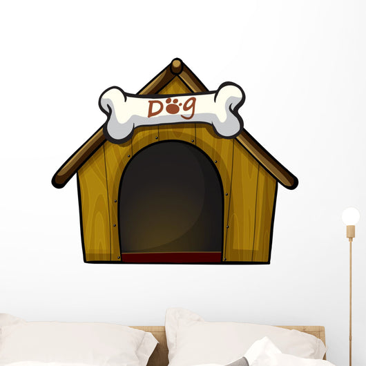 Dog House with Bone