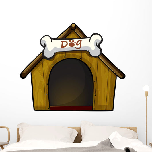 Dog House with Bone