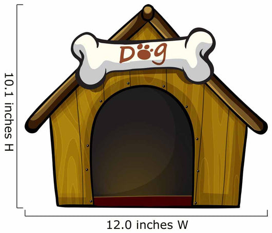 Dog House with Bone