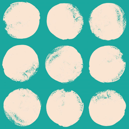 Grunge circles pattern Wall Mural