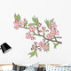 Japanese flowering cherry Wall Decal