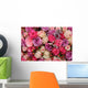 Pastel wedding flowers Wall Mural