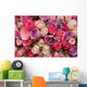 Pastel wedding flowers Wall Mural