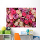 Pastel wedding flowers Wall Mural
