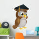 Graduate Owl Wall Decal