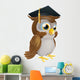 Graduate Owl Wall Decal