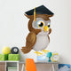 Graduate Owl Wall Decal
