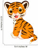 Cute Tiger Wall Decal