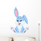 Cute Rabbit Wall Decal