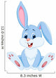Cute Rabbit Wall Decal