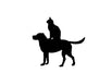 Dog and Cat Silhouette Wall Decal