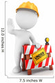 under construction Wall Decal