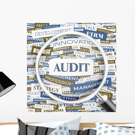 Audit Word Cloud Concept