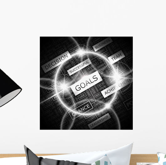 Goals Word Cloud Concept