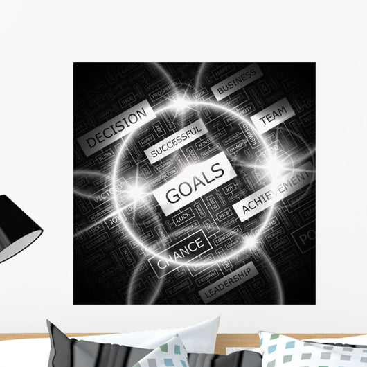 Goals Word Cloud Concept