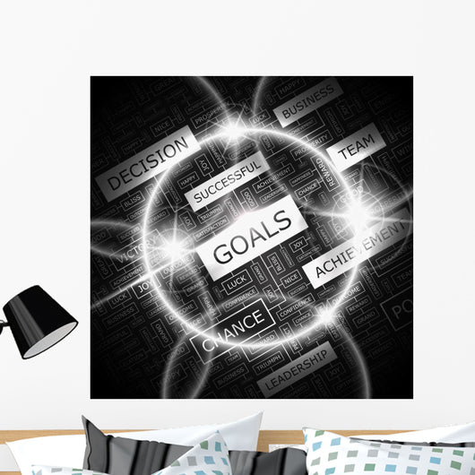 Goals Word Cloud Concept