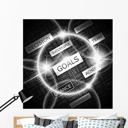 Goals Word Cloud Concept