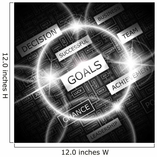 Goals Word Cloud Concept
