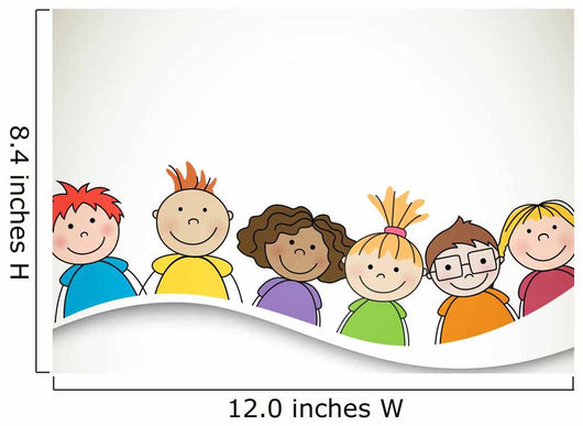 Vector Illustration Small Kids