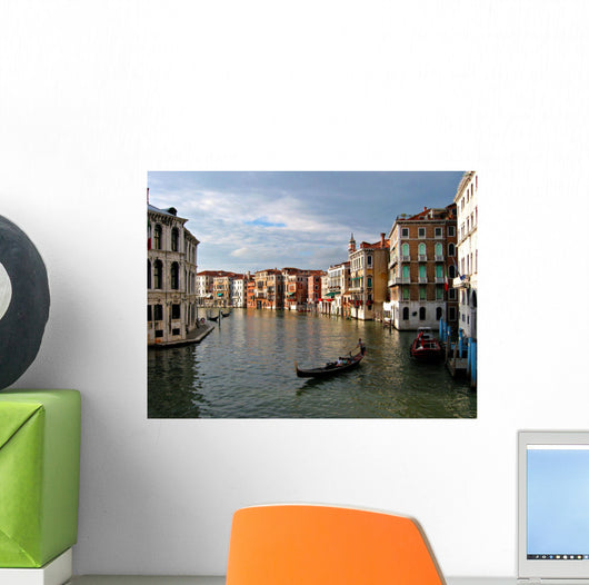 Venice Italy Gondola Scene Wall Mural