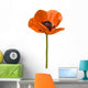 Open Poppy Flower Wall Decal