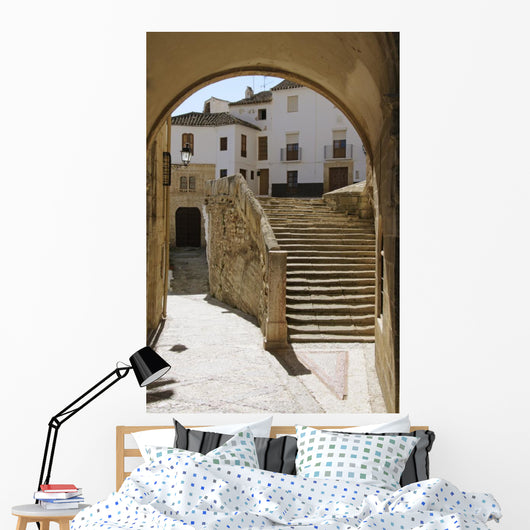 Stairway Alhama Granada Spain Wall Mural