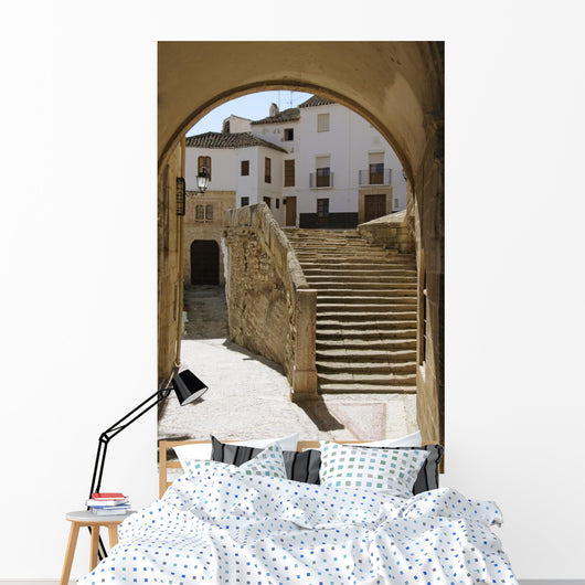 Stairway Alhama Granada Spain Wall Mural